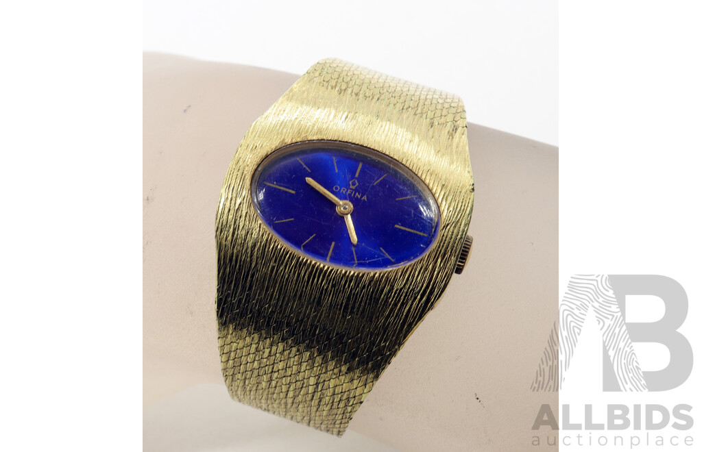 Unique Women's Orfina Gold Plated Watch