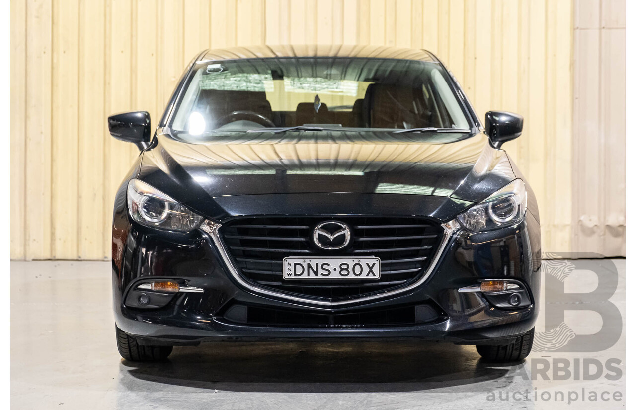 6/2017 Mazda 3 MAXX BN Skyactiv MY17 5d Hatchback Black 2.0L