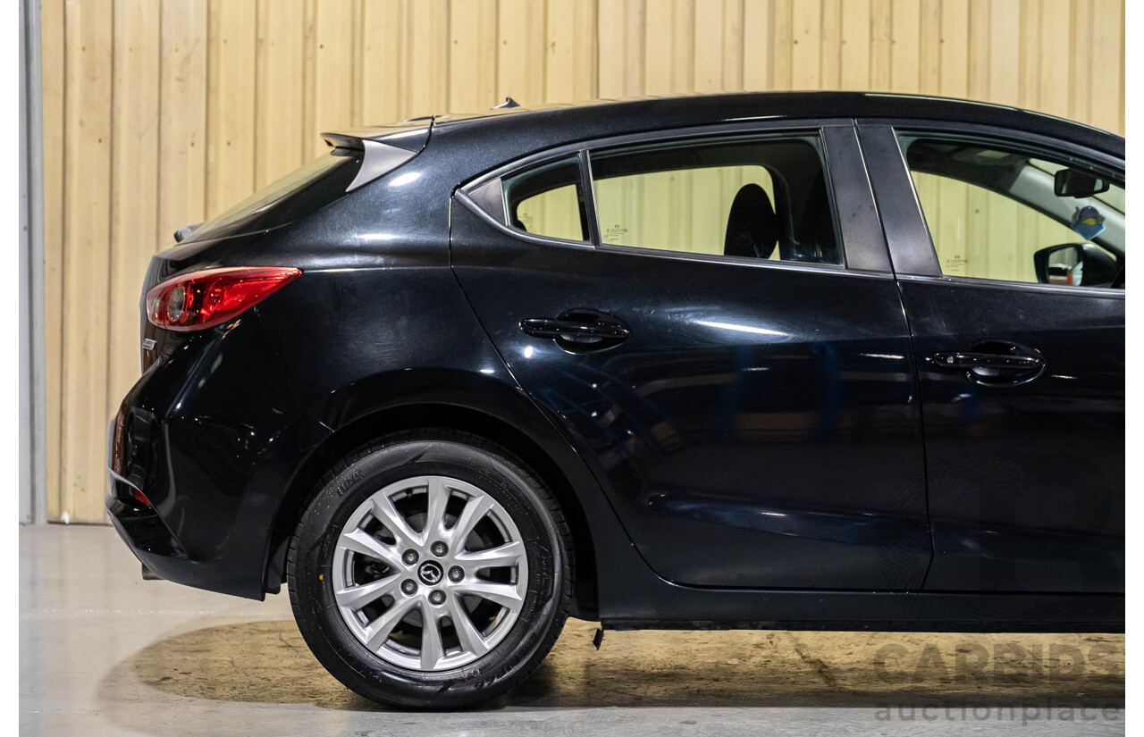 6/2017 Mazda 3 MAXX BN Skyactiv MY17 5d Hatchback Black 2.0L