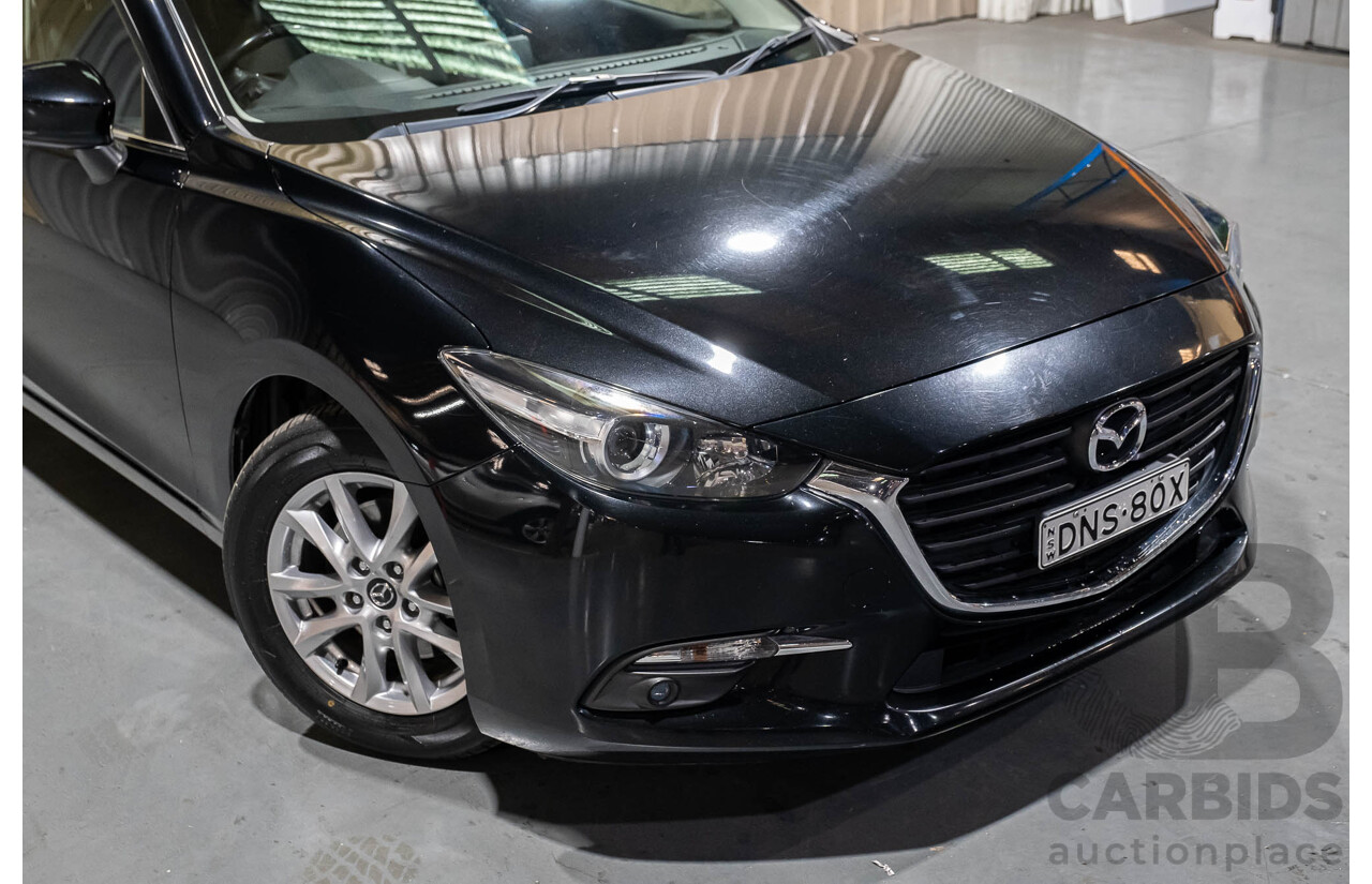 6/2017 Mazda 3 MAXX BN Skyactiv MY17 5d Hatchback Black 2.0L