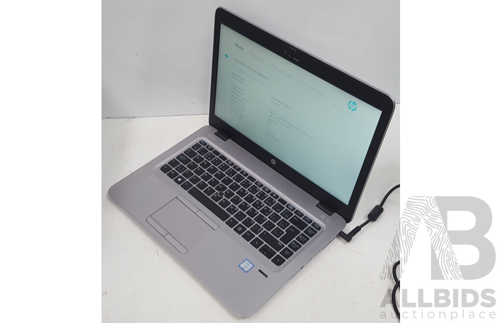 HP EliteBook 840 G3 Intel Core i5 (6300U) 2.40GHz-3.00GHz 2-Core CPU 14-Inch Laptop