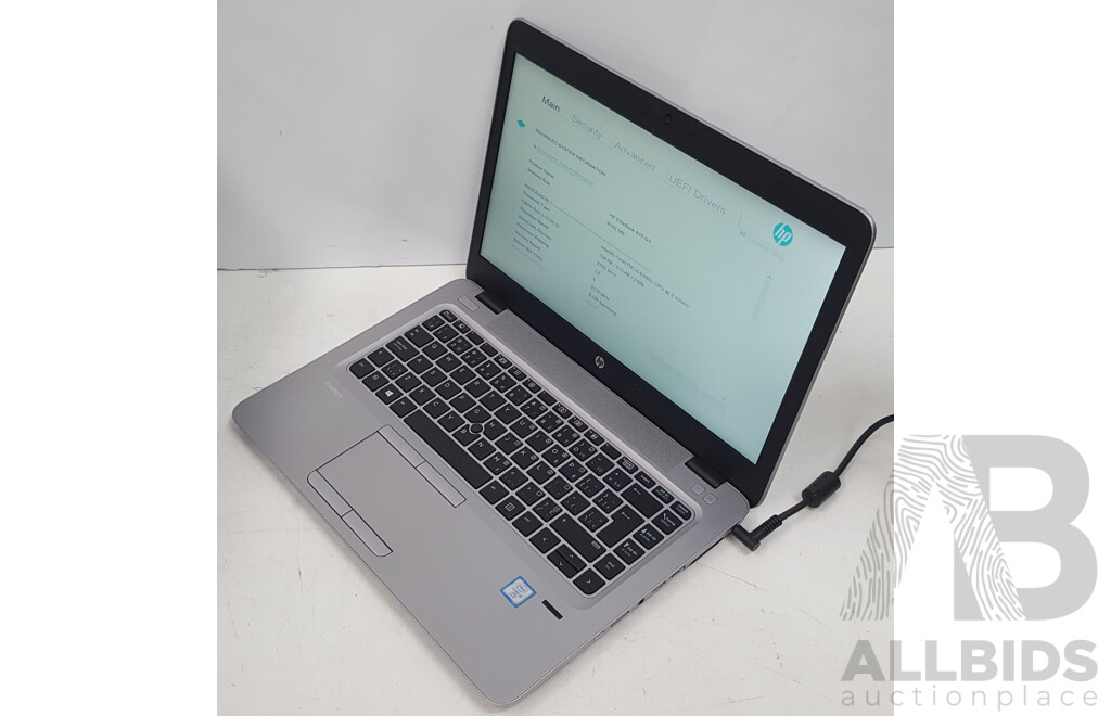 HP EliteBook 840 G3 Intel Core i5 (6300U) 2.40GHz-3.00GHz 2-Core CPU 14-Inch Laptop