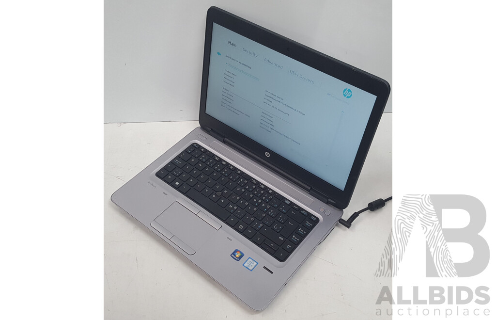 HP ProBook 640 G2 Intel Core i5 (6300U) 2.40GHz-3.00GHz 2-Core CPU 14-Inch Laptop