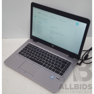 HP EliteBook 840 G3 Intel Core i5 (6300U) 2.40GHz-3.00GHz 2-Core CPU 14-Inch Laptop