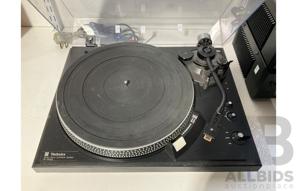 Technics Stereo System with Direct Drive Turntable