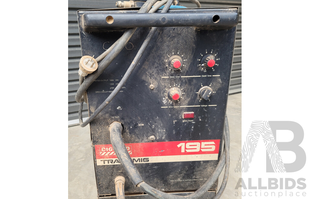 Cigweld Transmig Gas Mig Welder Model 195