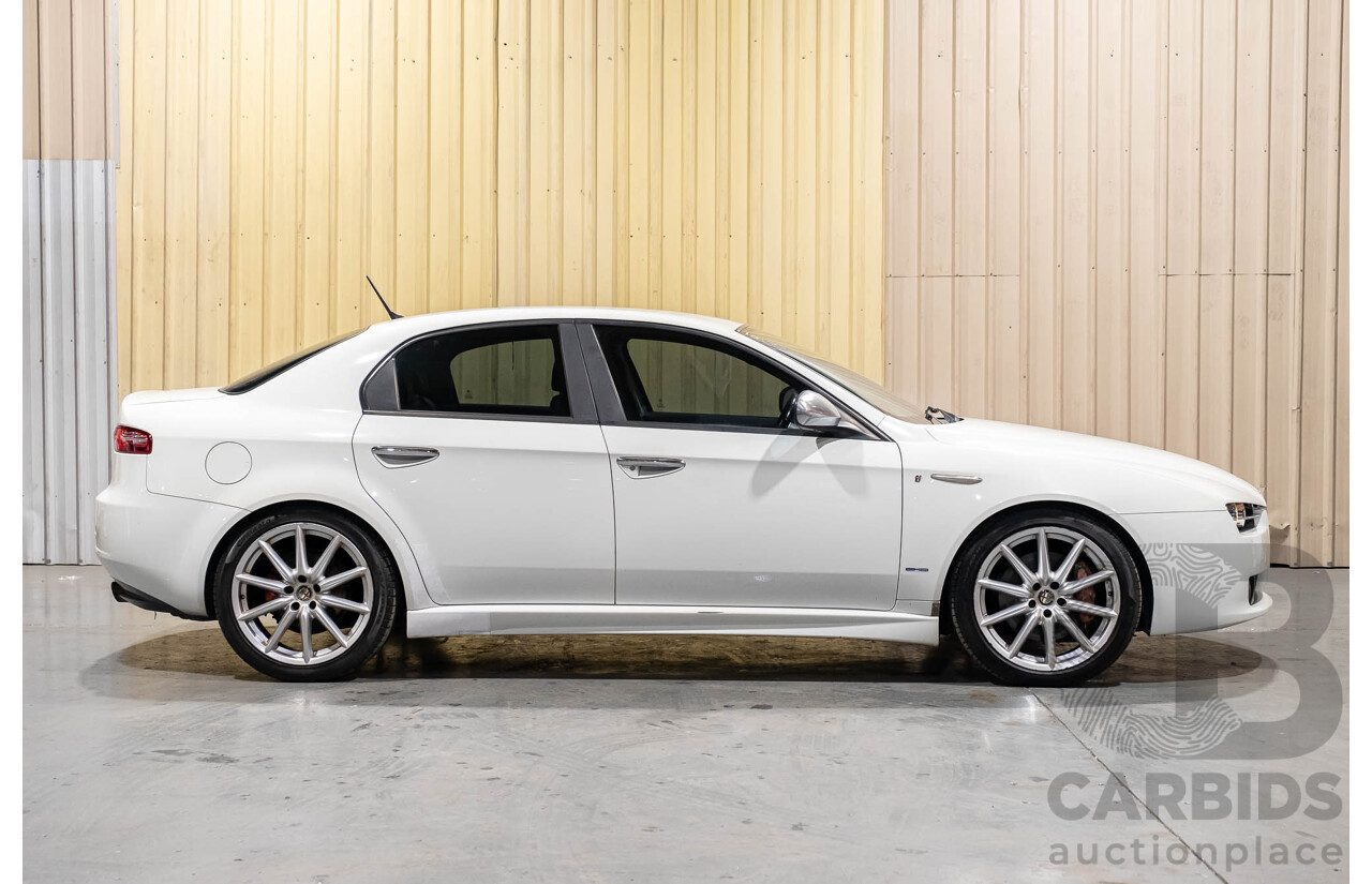 5/2010 Alfa Romeo 159 2.2 JTS Ti MY09 4d Sedan White 2.2L