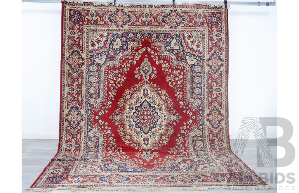 Contemporary Acrylic Machine Made Persian Style Carpet