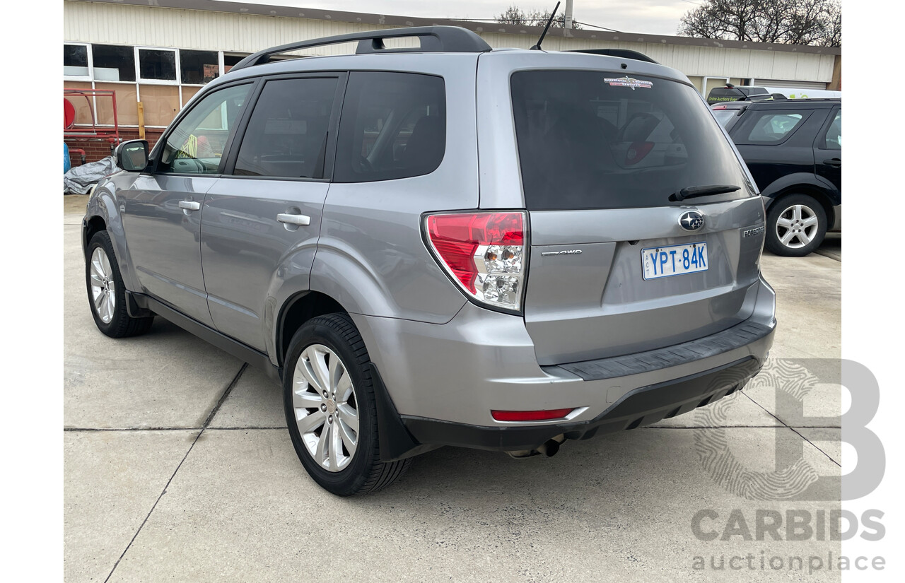 8/2011 Subaru Forester XS MY11 4d Wagon Silver 2.5L
