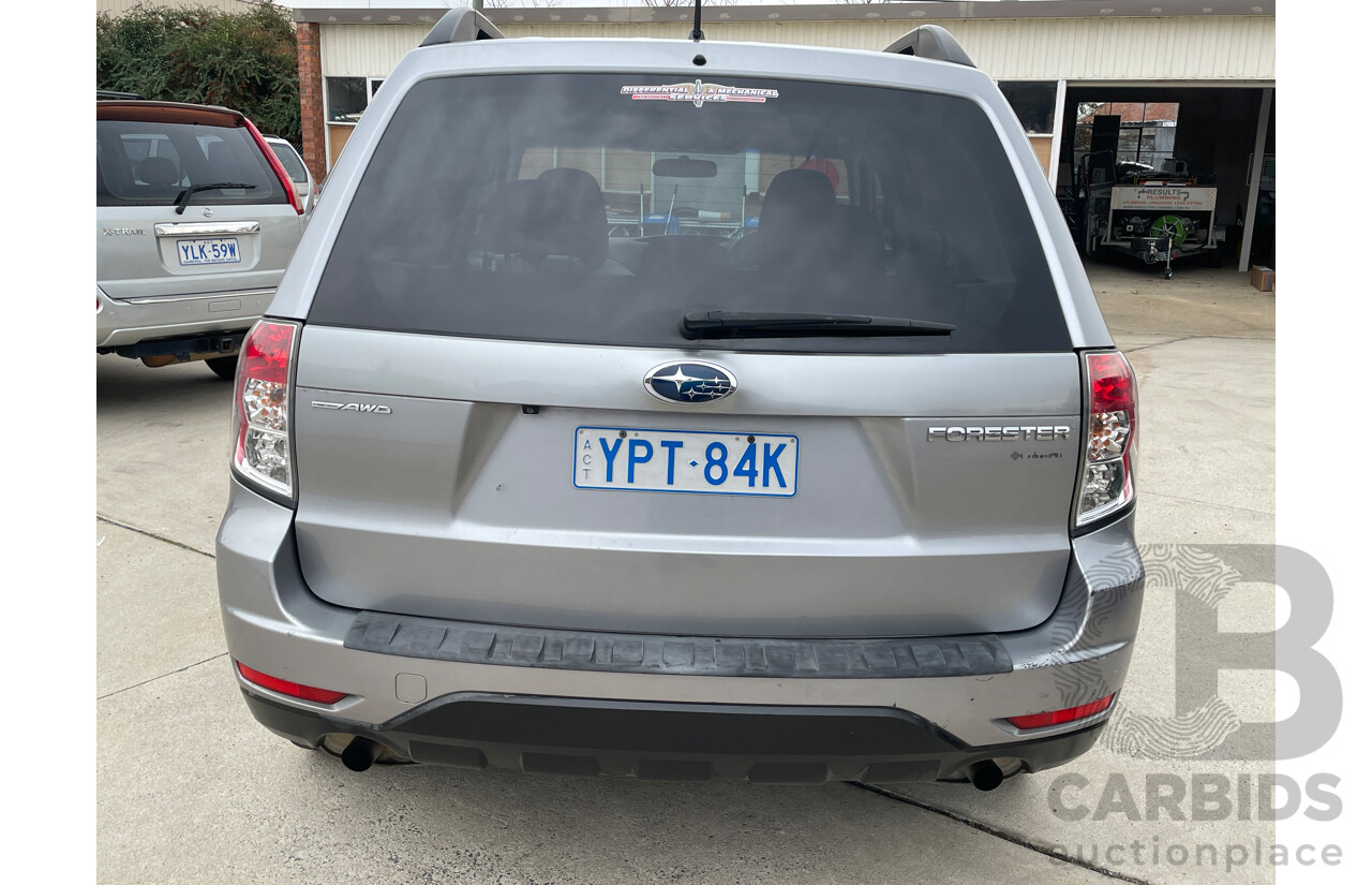 8/2011 Subaru Forester XS MY11 4d Wagon Silver 2.5L