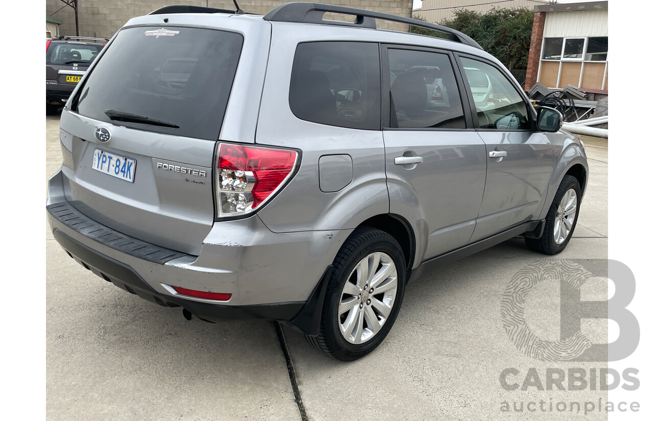 8/2011 Subaru Forester XS MY11 4d Wagon Silver 2.5L