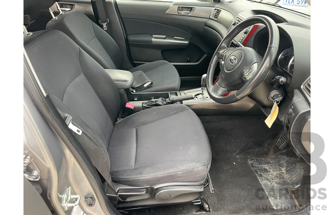 8/2011 Subaru Forester XS MY11 4d Wagon Silver 2.5L