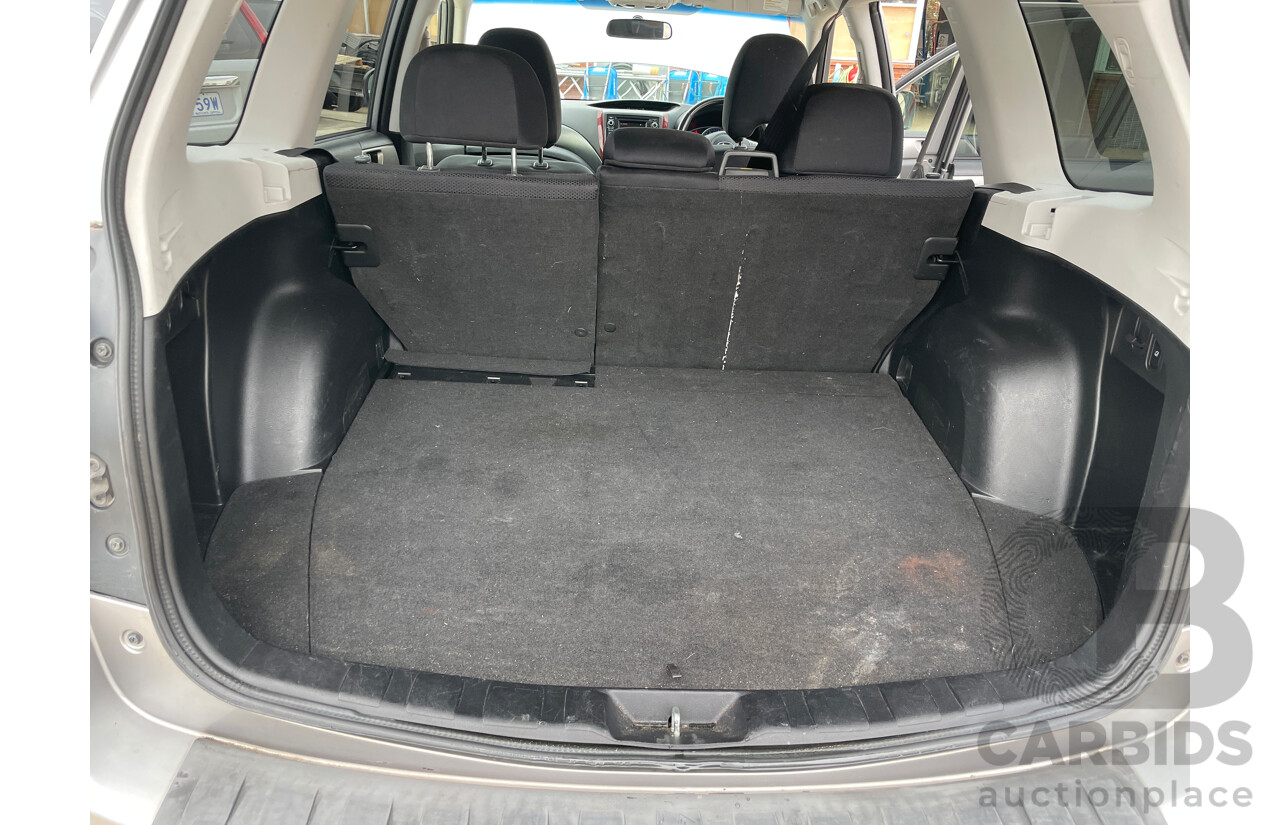 8/2011 Subaru Forester XS MY11 4d Wagon Silver 2.5L