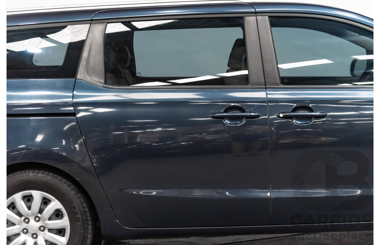 3/2015 Kia Carnival S YP MY15 4d Wagon Grey 3.3L V6