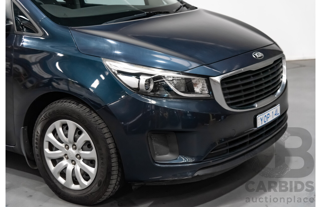 3/2015 Kia Carnival S YP MY15 4d Wagon Grey 3.3L V6