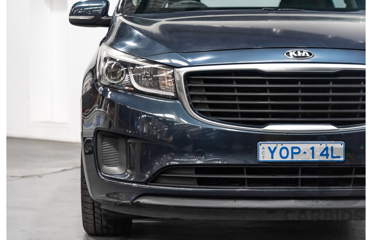 3/2015 Kia Carnival S YP MY15 4d Wagon Grey 3.3L V6