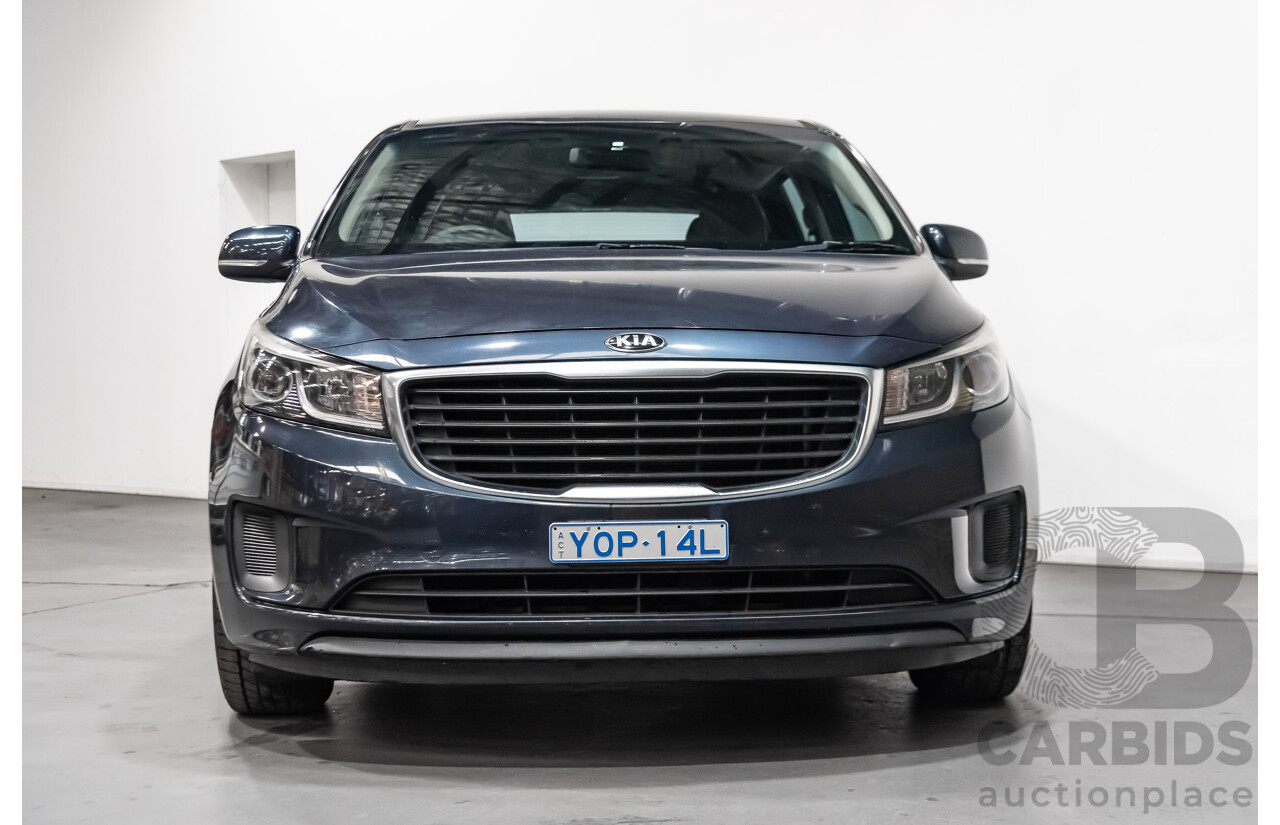 3/2015 Kia Carnival S YP MY15 4d Wagon Grey 3.3L V6