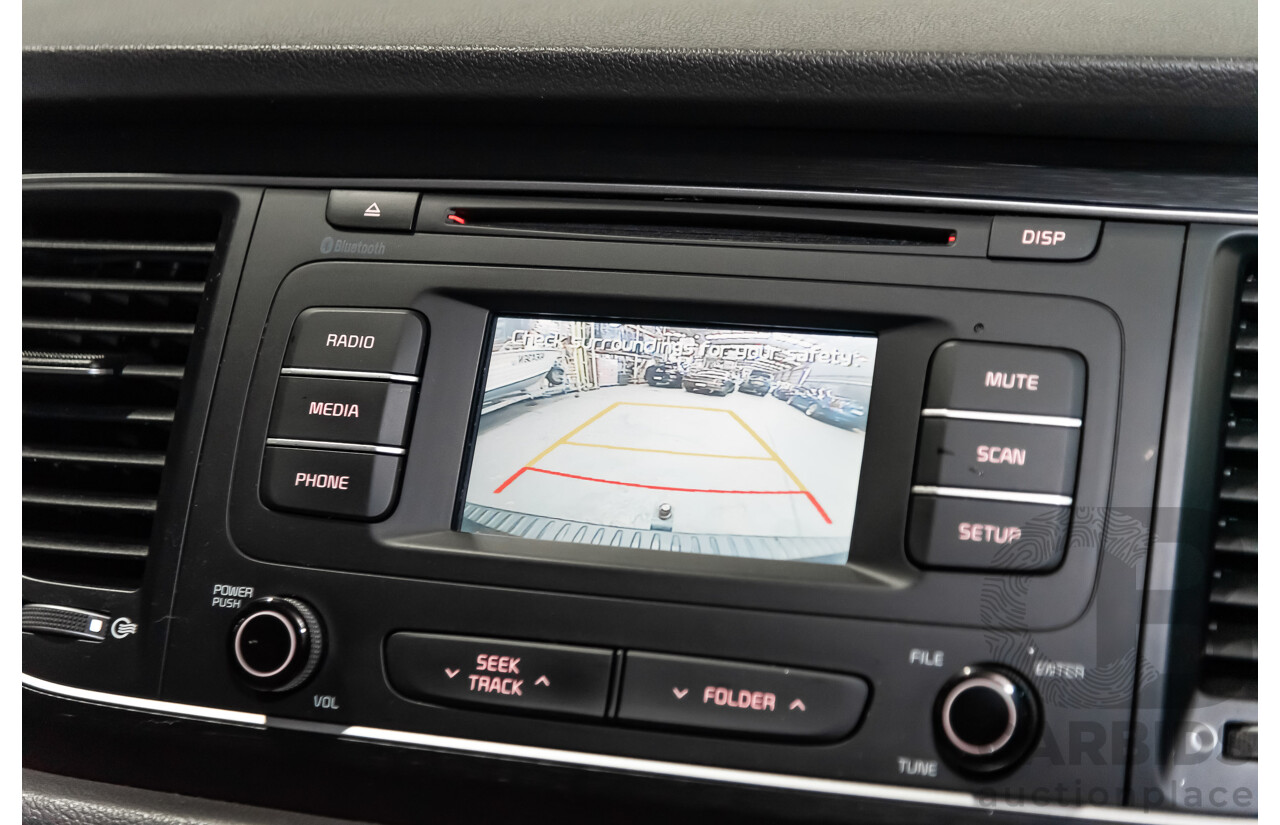 3/2015 Kia Carnival S YP MY15 4d Wagon Grey 3.3L V6
