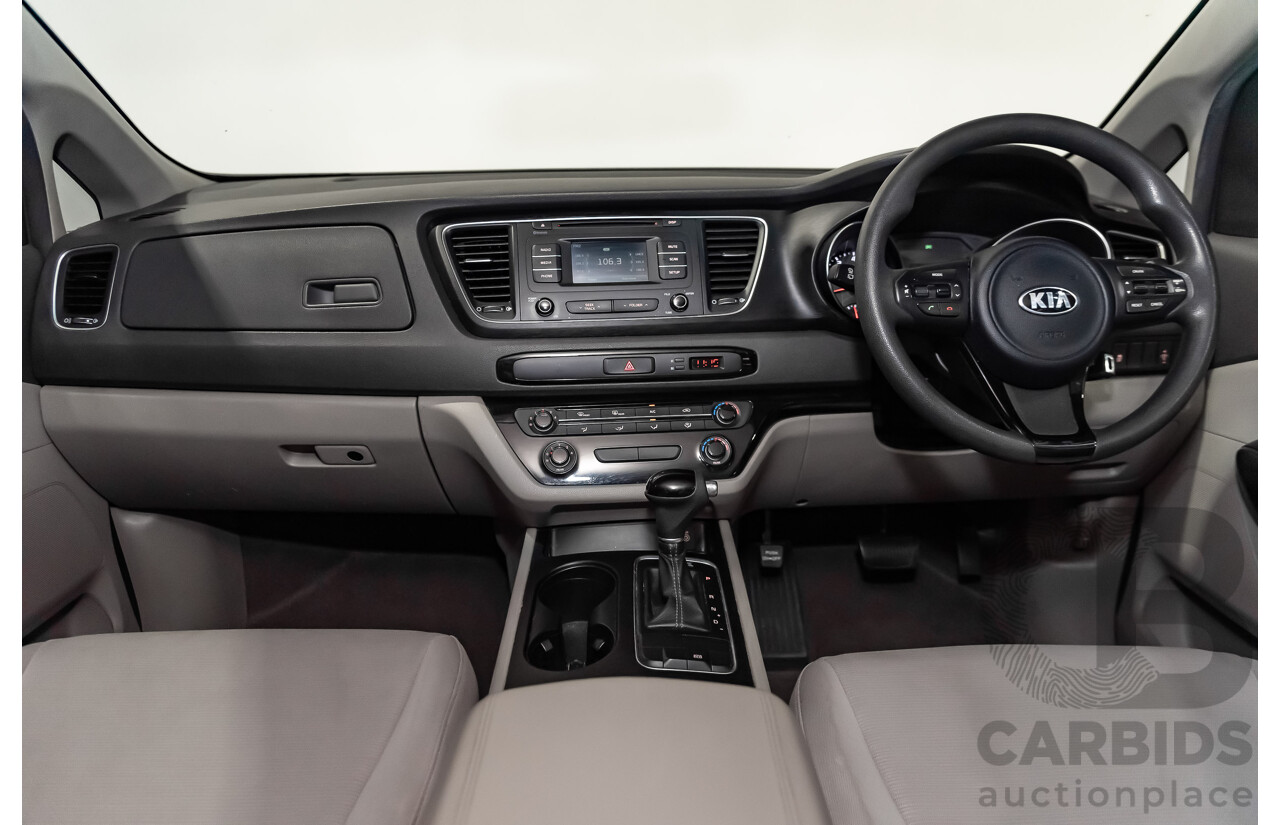 3/2015 Kia Carnival S YP MY15 4d Wagon Grey 3.3L V6