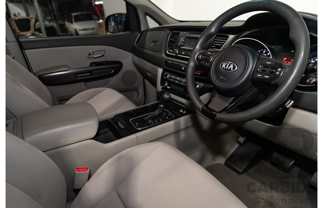 3/2015 Kia Carnival S YP MY15 4d Wagon Grey 3.3L V6