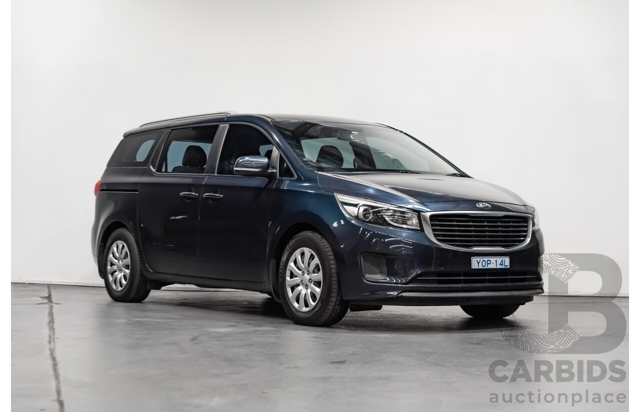 3/2015 Kia Carnival S YP MY15 4d Wagon Grey 3.3L V6