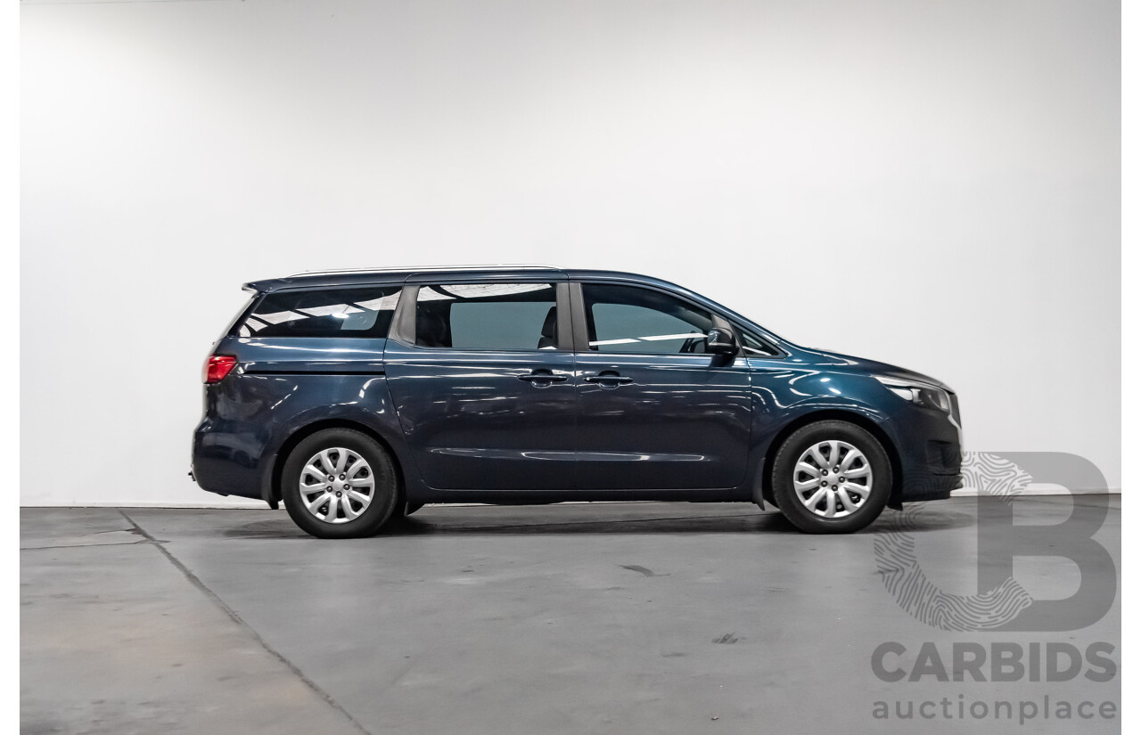 3/2015 Kia Carnival S YP MY15 4d Wagon Grey 3.3L V6