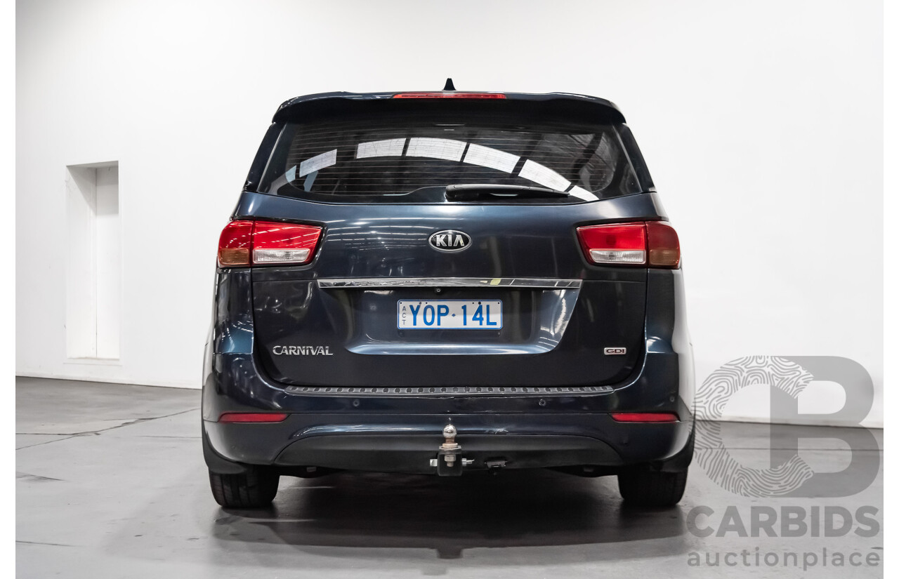 3/2015 Kia Carnival S YP MY15 4d Wagon Grey 3.3L V6
