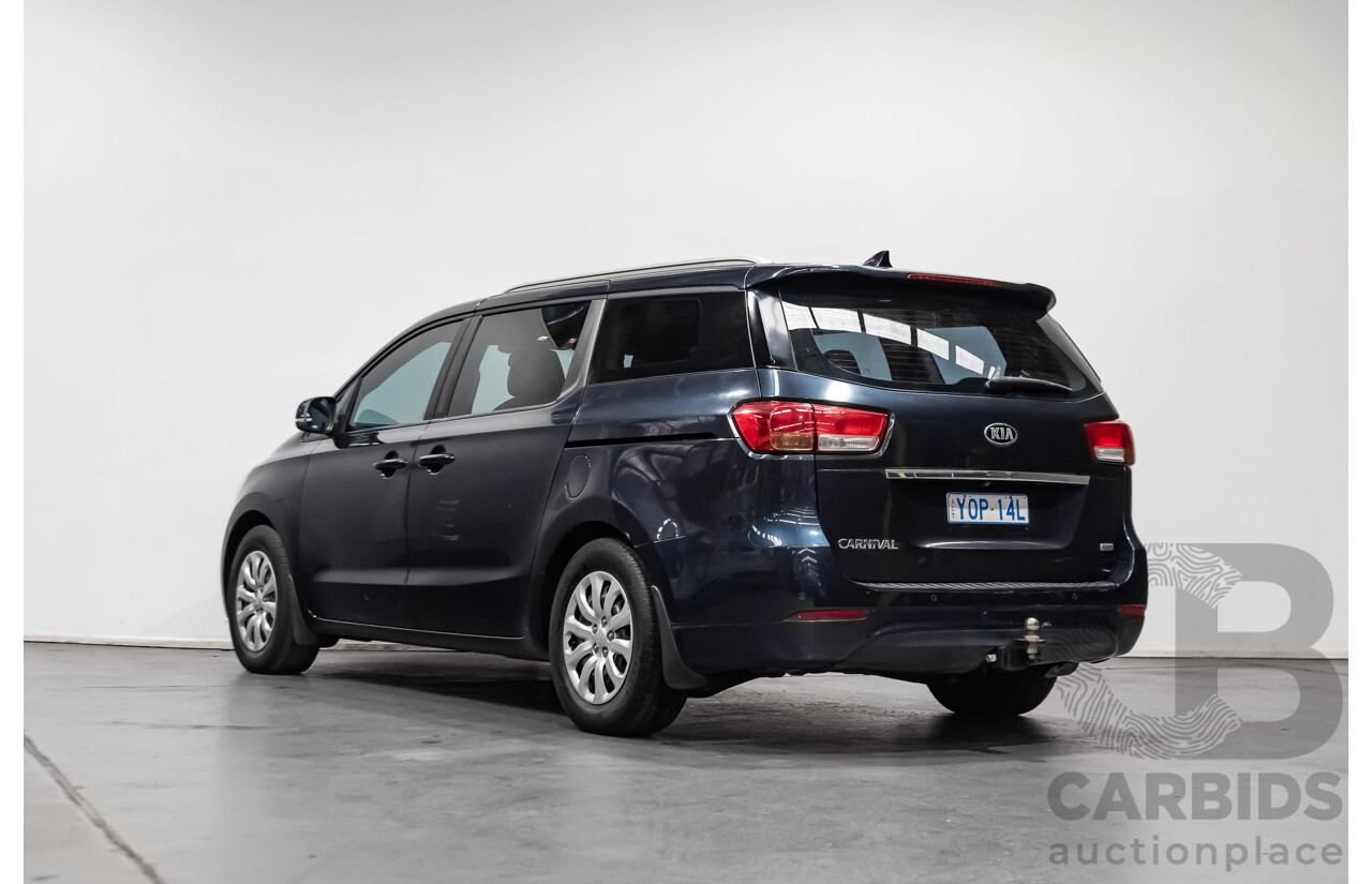 3/2015 Kia Carnival S YP MY15 4d Wagon Grey 3.3L V6