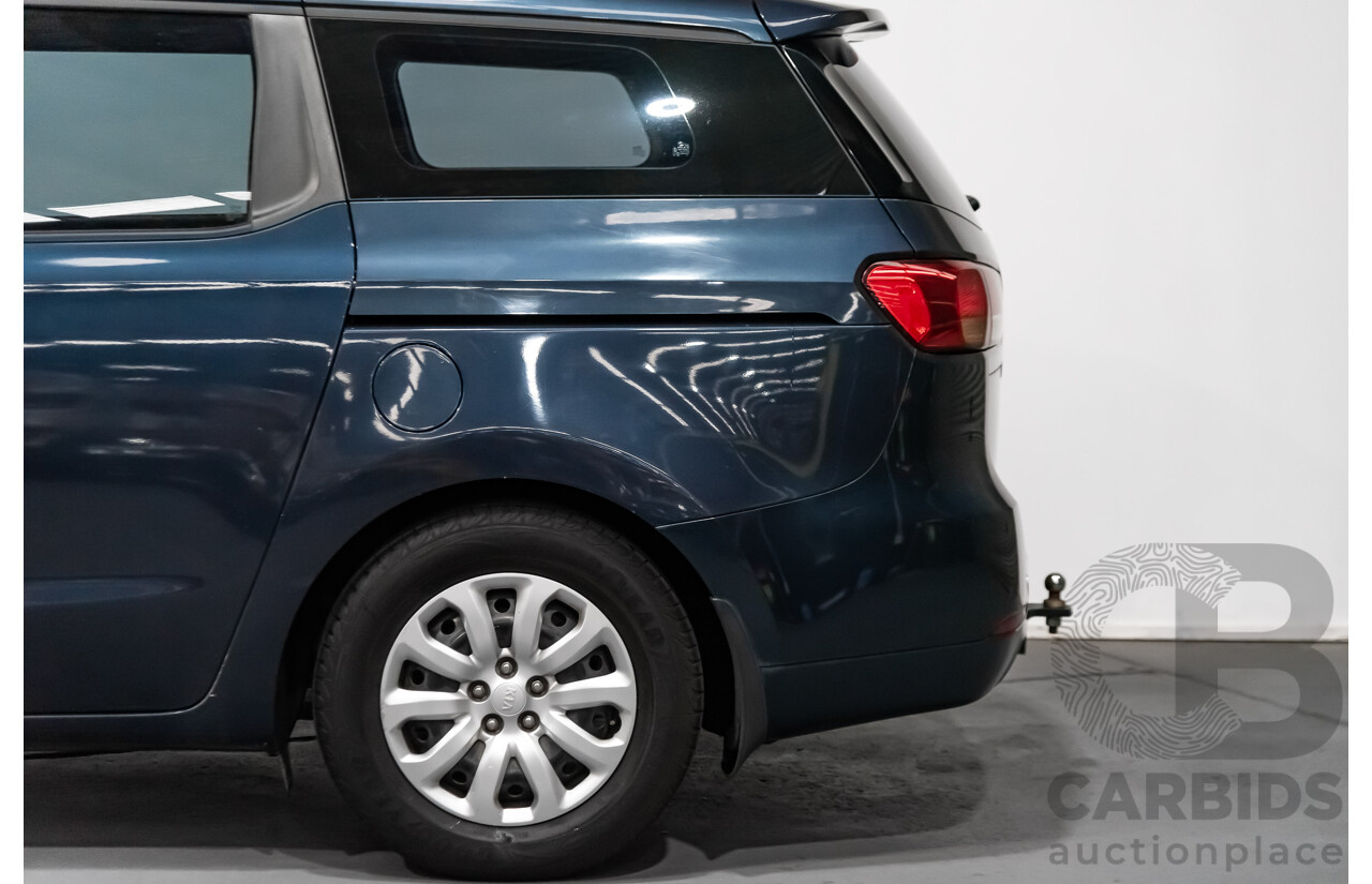 3/2015 Kia Carnival S YP MY15 4d Wagon Grey 3.3L V6