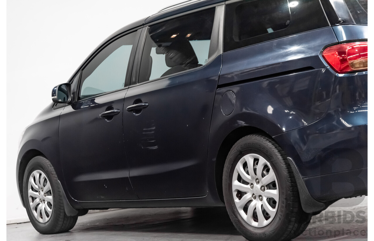 3/2015 Kia Carnival S YP MY15 4d Wagon Grey 3.3L V6