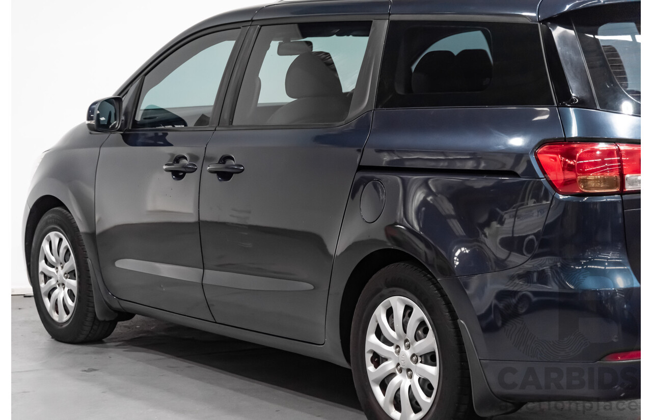 3/2015 Kia Carnival S YP MY15 4d Wagon Grey 3.3L V6