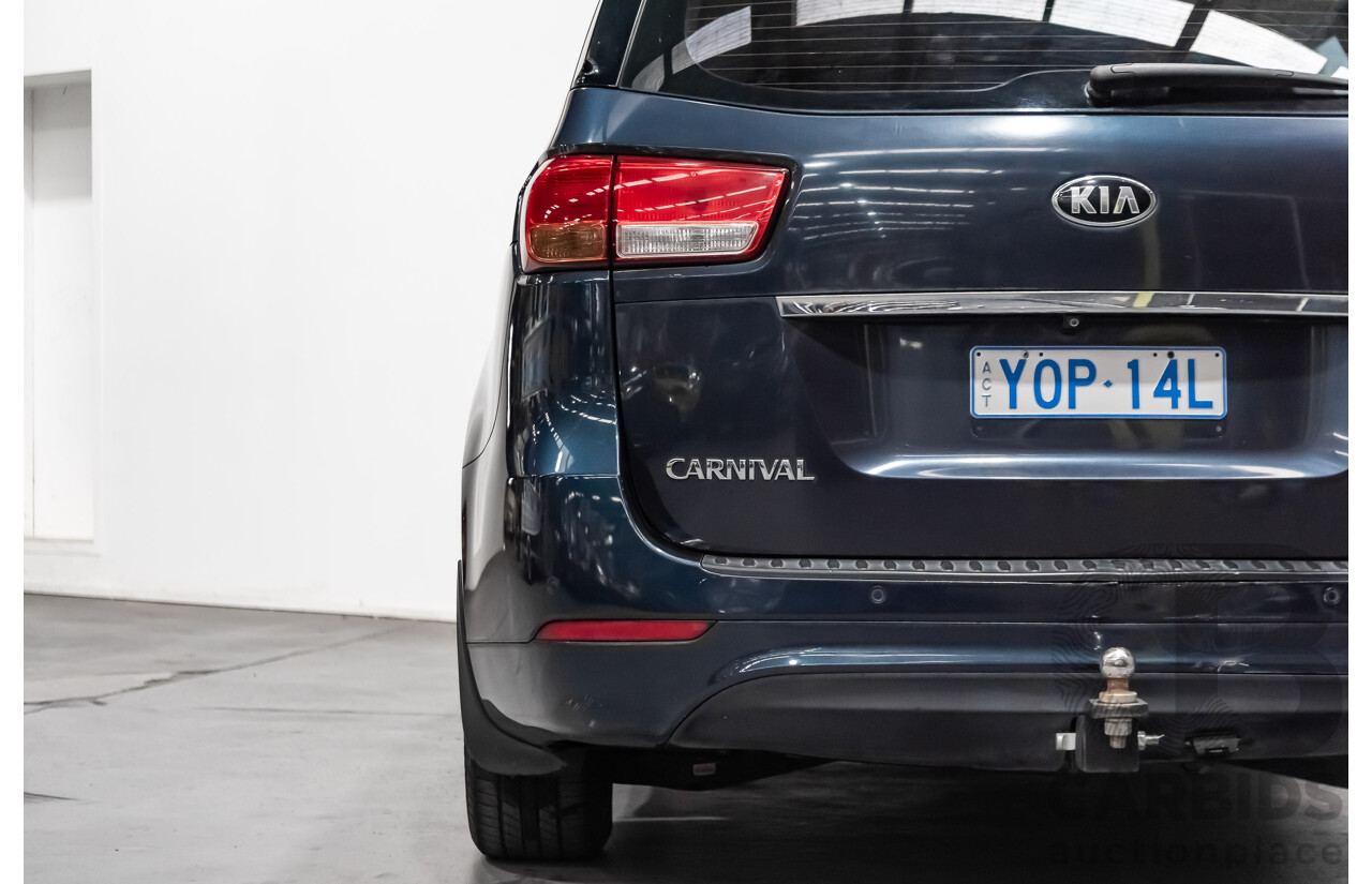 3/2015 Kia Carnival S YP MY15 4d Wagon Grey 3.3L V6