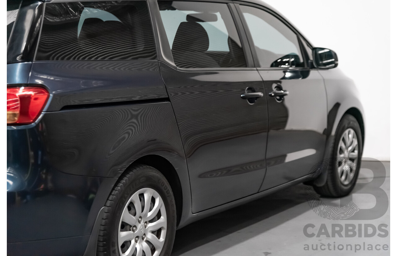 3/2015 Kia Carnival S YP MY15 4d Wagon Grey 3.3L V6