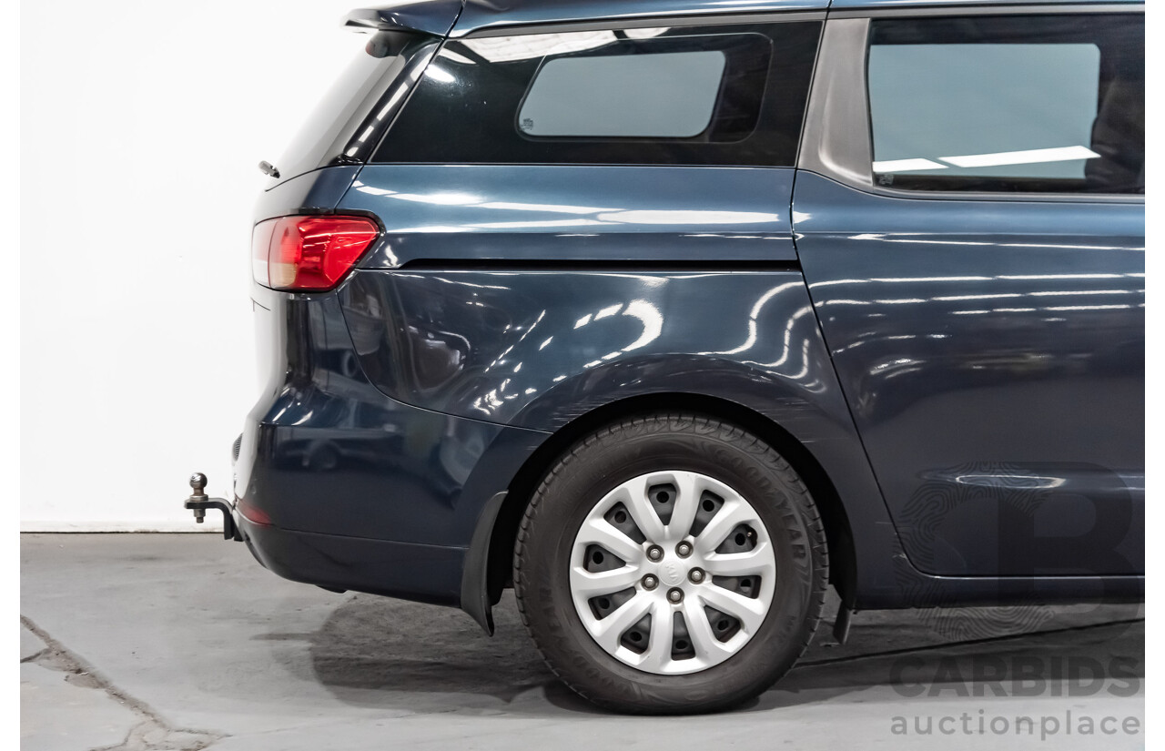 3/2015 Kia Carnival S YP MY15 4d Wagon Grey 3.3L V6