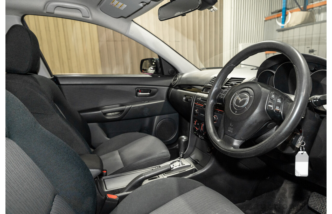 4/2007 Mazda 3 MAXX Sport BK MY06 UPGRADE 4d Sedan Blue 2.0L