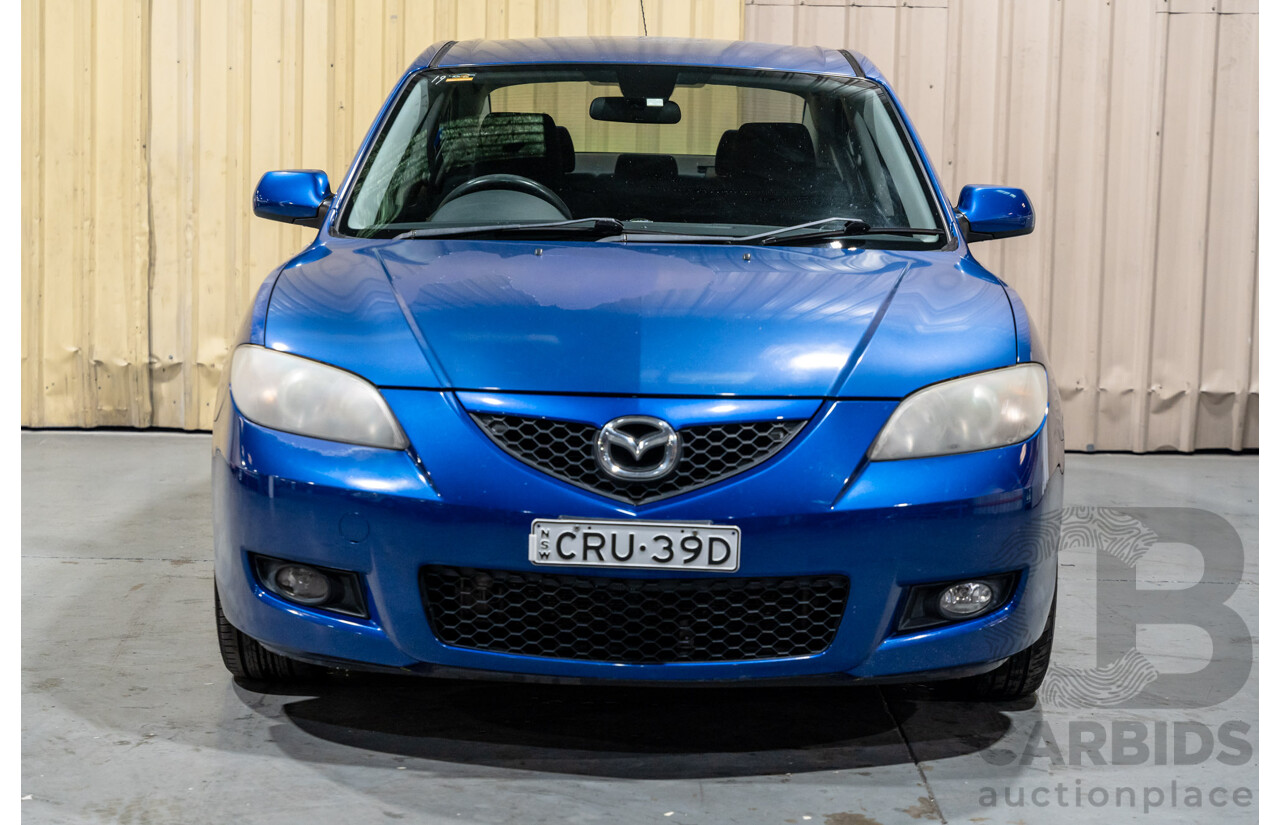 4/2007 Mazda 3 MAXX Sport BK MY06 UPGRADE 4d Sedan Blue 2.0L