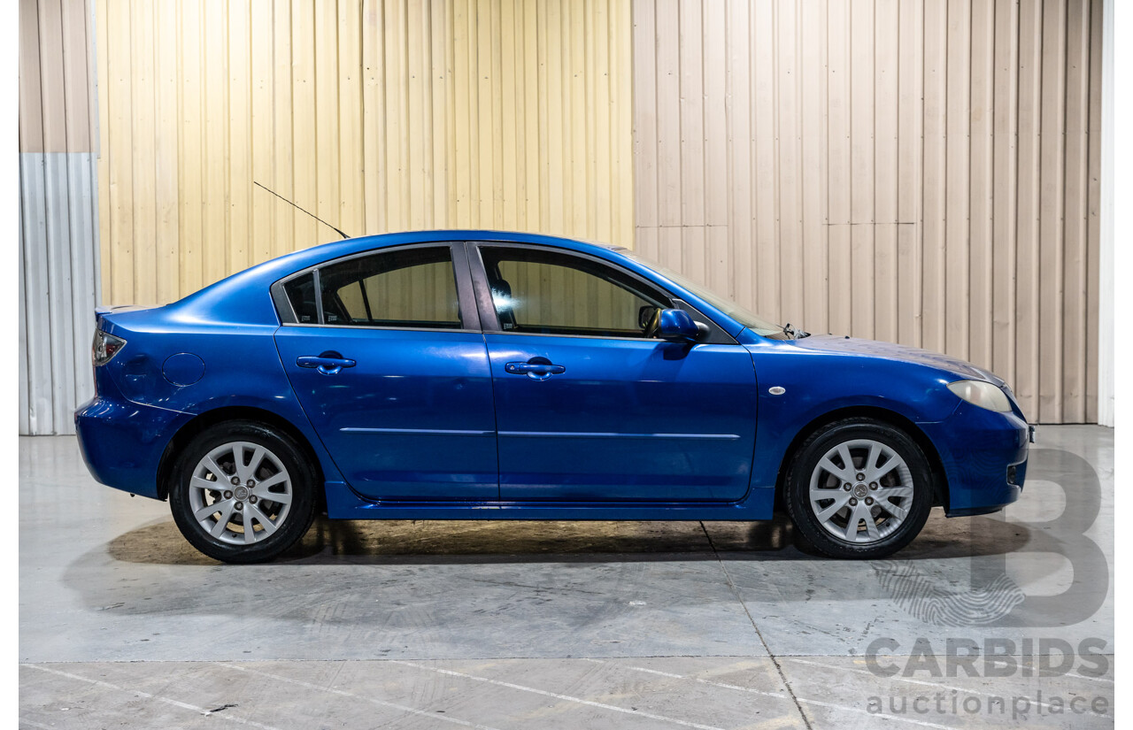 4/2007 Mazda 3 MAXX Sport BK MY06 UPGRADE 4d Sedan Blue 2.0L