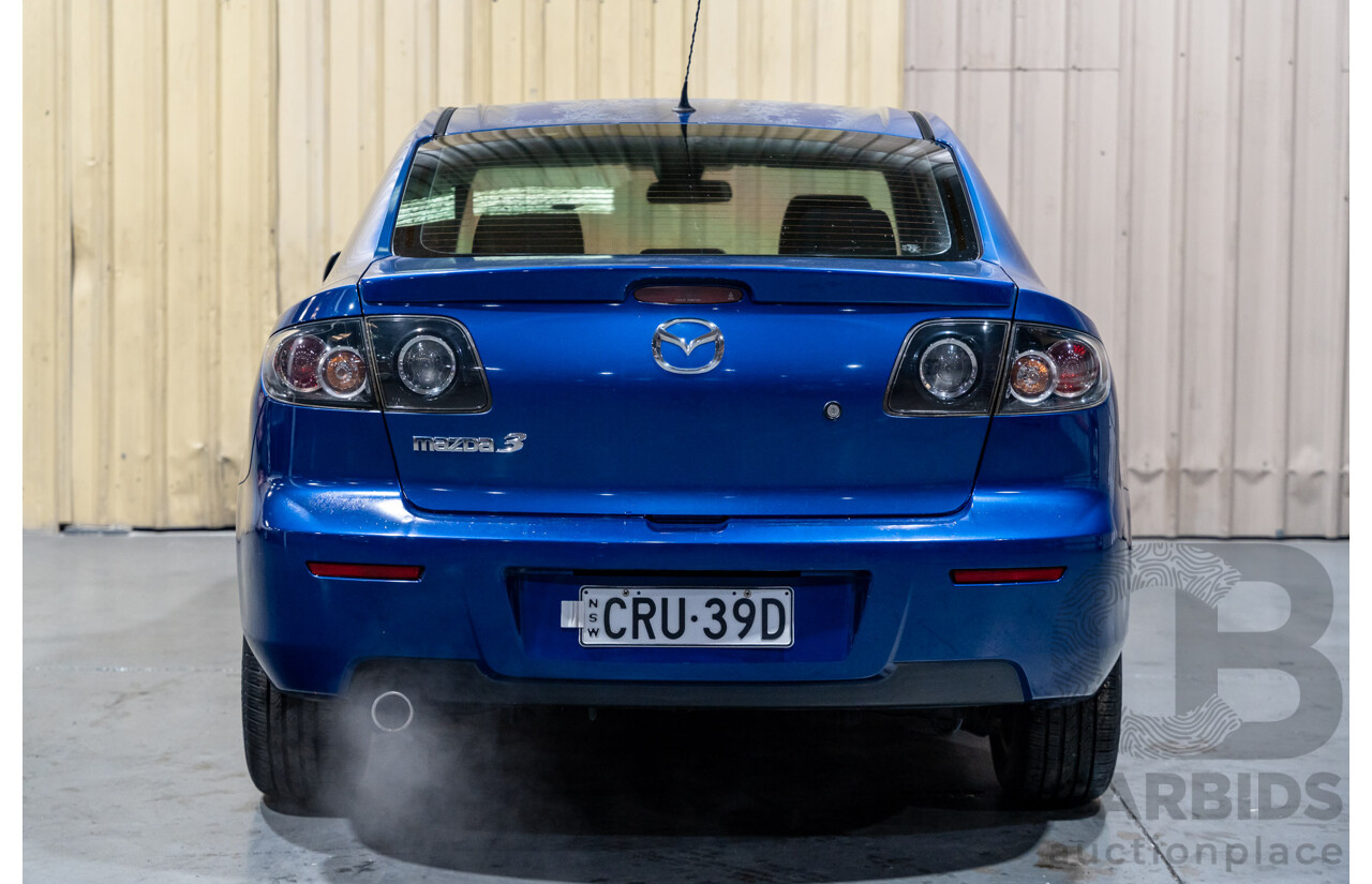 4/2007 Mazda 3 MAXX Sport BK MY06 UPGRADE 4d Sedan Blue 2.0L