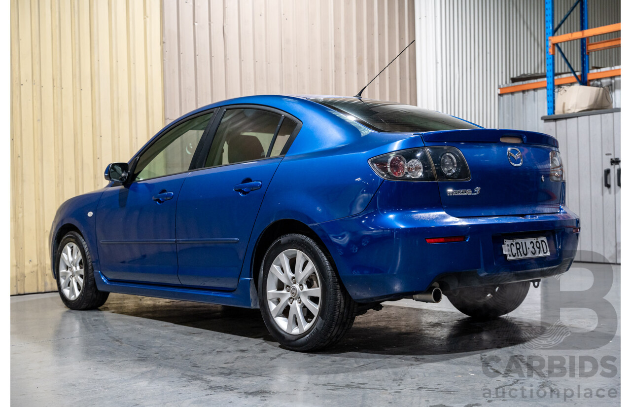 4/2007 Mazda 3 MAXX Sport BK MY06 UPGRADE 4d Sedan Blue 2.0L