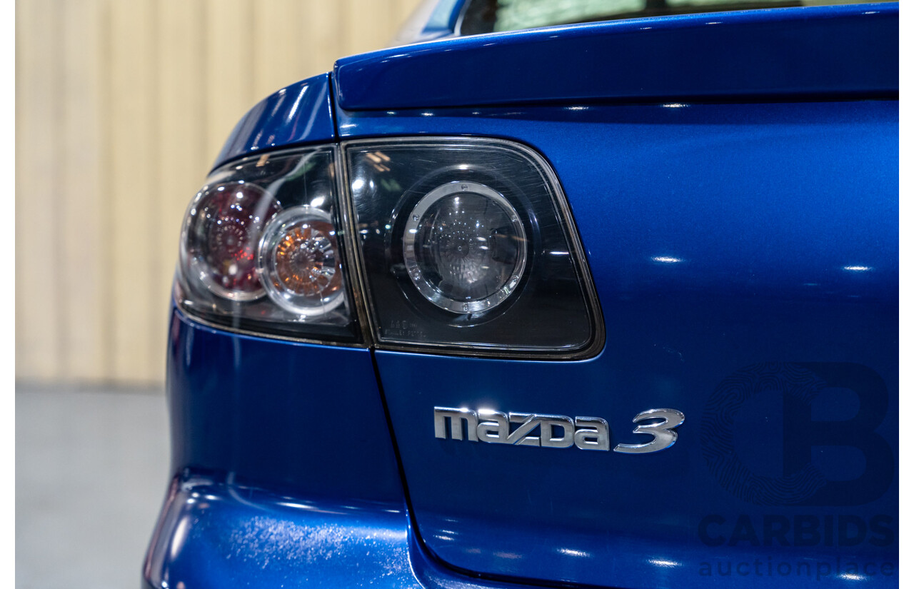4/2007 Mazda 3 MAXX Sport BK MY06 UPGRADE 4d Sedan Blue 2.0L