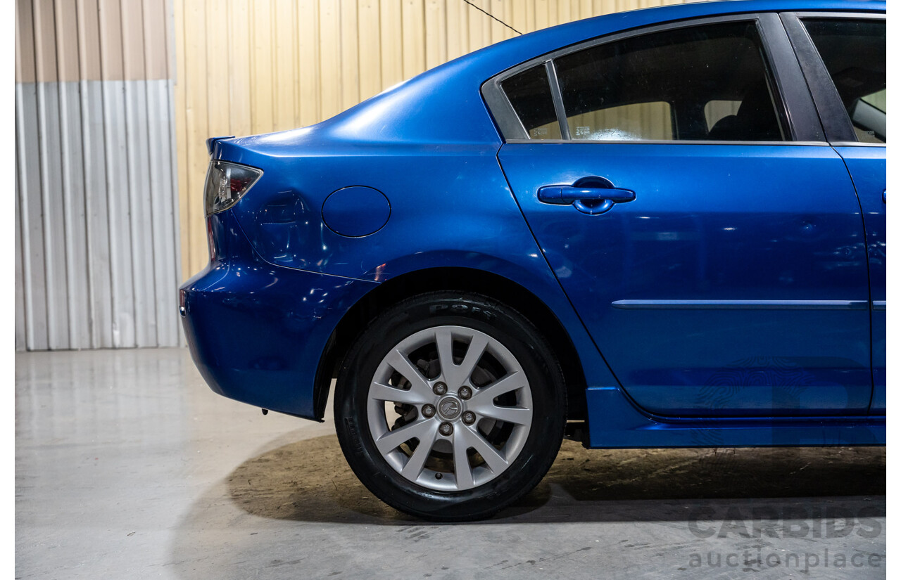 4/2007 Mazda 3 MAXX Sport BK MY06 UPGRADE 4d Sedan Blue 2.0L