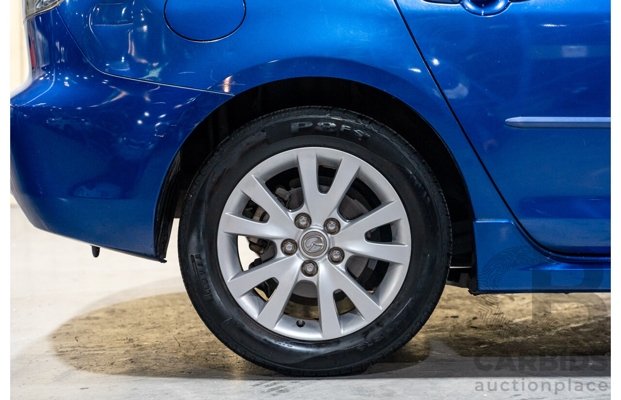 4/2007 Mazda 3 MAXX Sport BK MY06 UPGRADE 4d Sedan Blue 2.0L