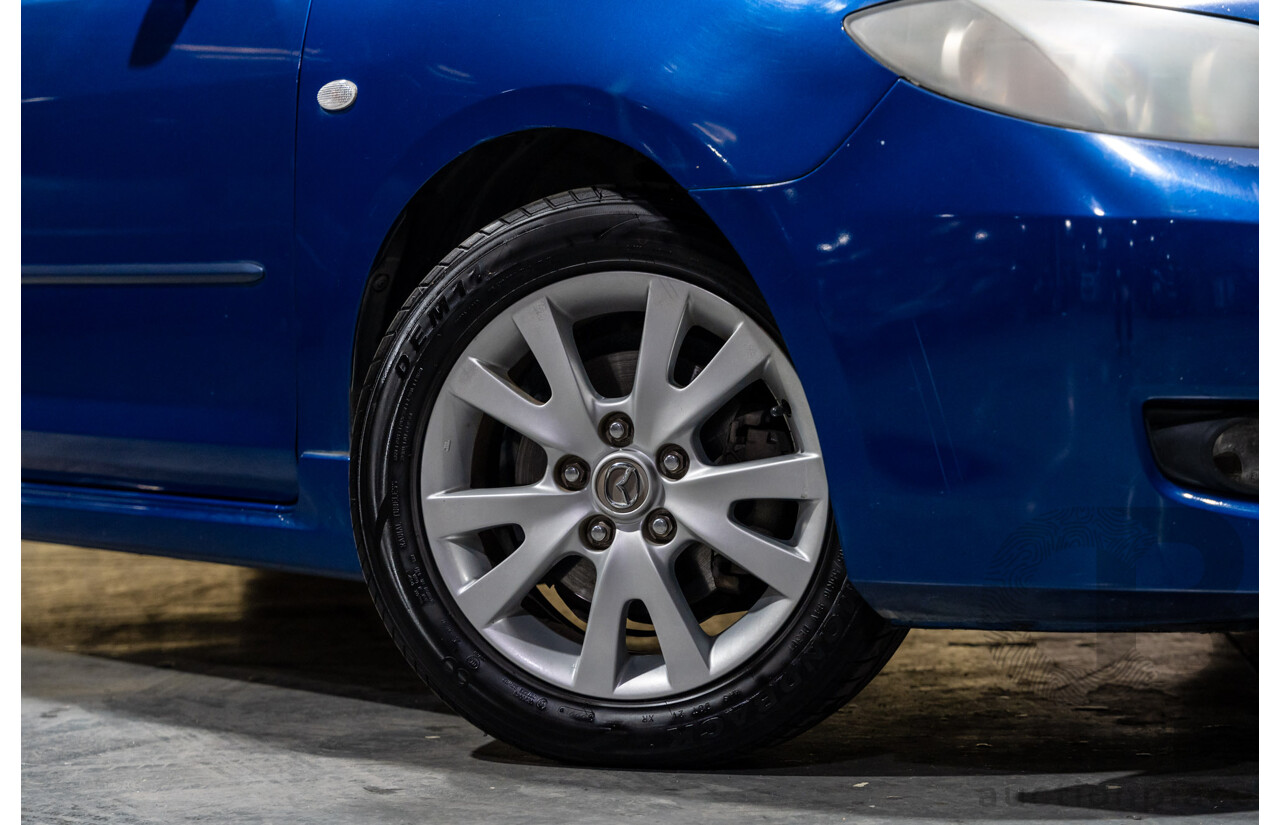 4/2007 Mazda 3 MAXX Sport BK MY06 UPGRADE 4d Sedan Blue 2.0L