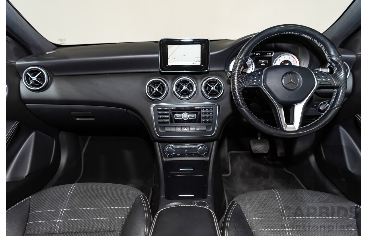 11/2015 Mercedes Benz A200 BE 176 MY15 5d Hatchback Jupiter Red Turbo 1.6L