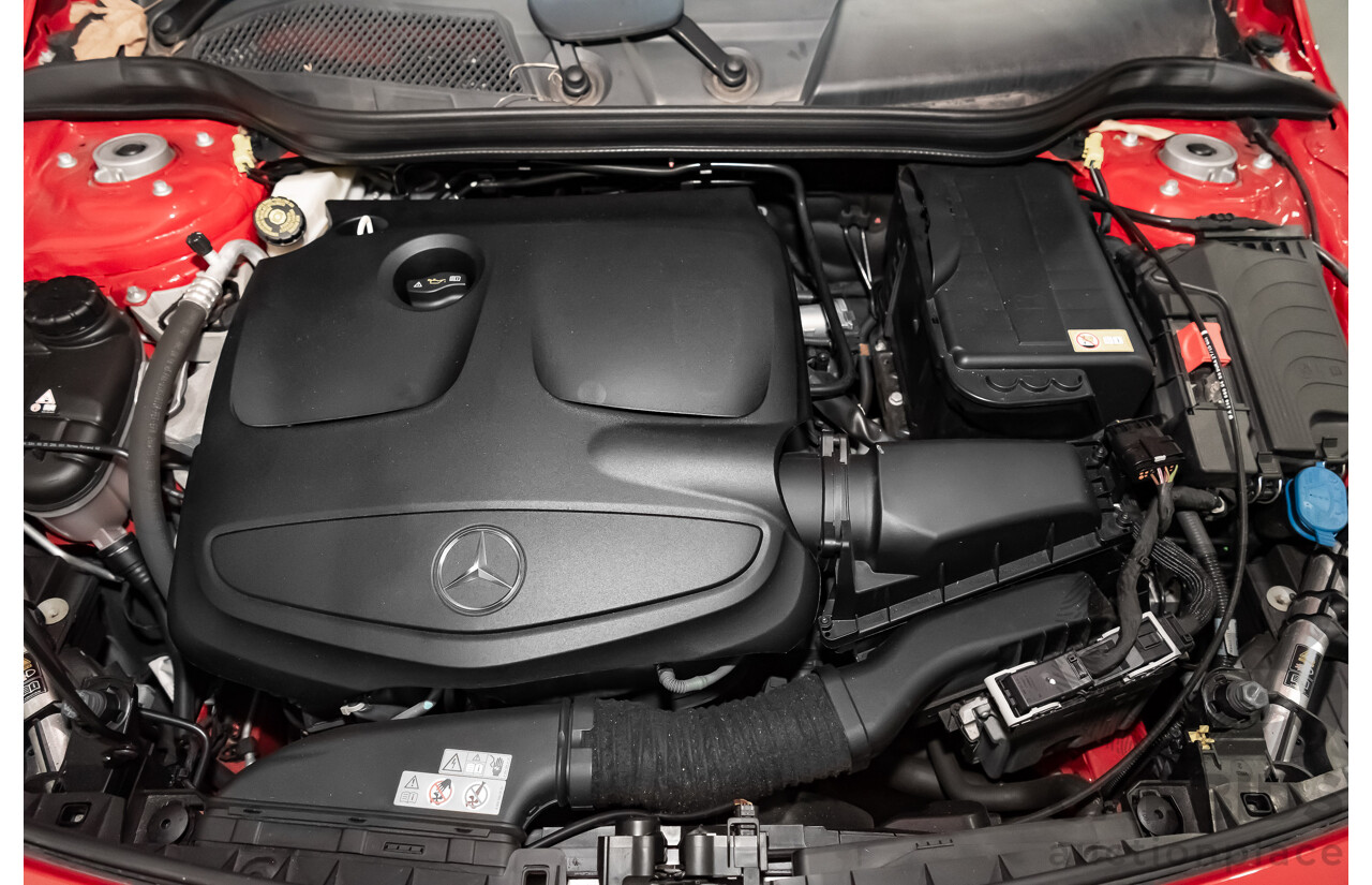 11/2015 Mercedes Benz A200 BE 176 MY15 5d Hatchback Jupiter Red Turbo 1.6L
