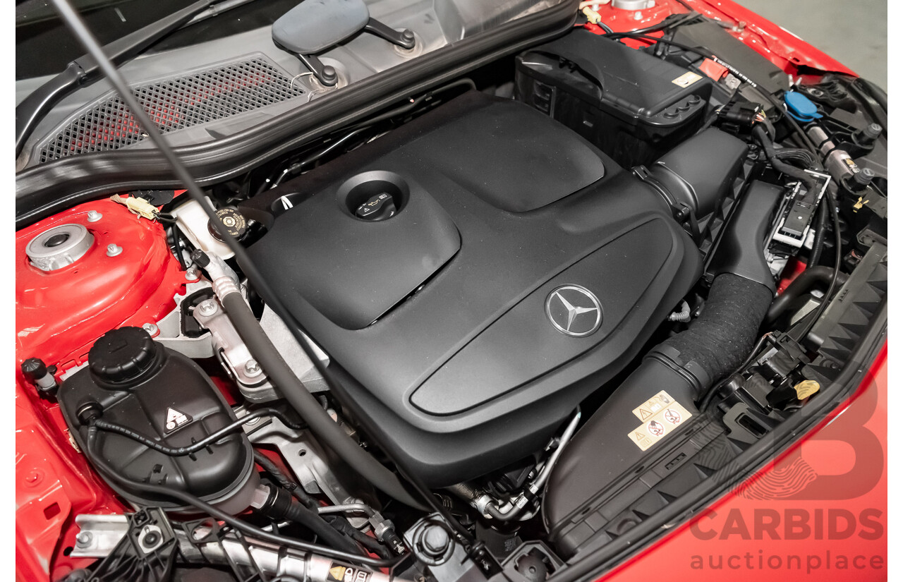 11/2015 Mercedes Benz A200 BE 176 MY15 5d Hatchback Jupiter Red Turbo 1.6L