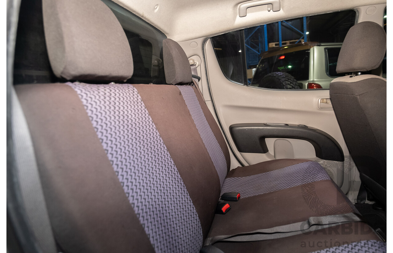 4/2011 Mitsubishi Triton GLX MN MY11 Double Cab Utility Silver Turbo Diesel 2.5L