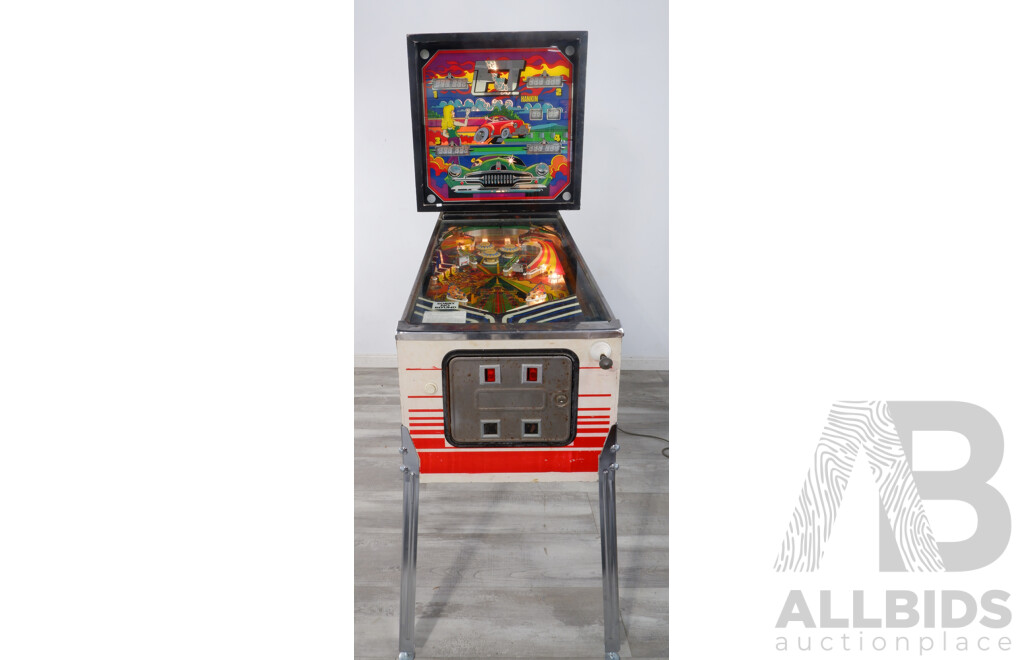 Vintage FJ Holden PinBall Machine