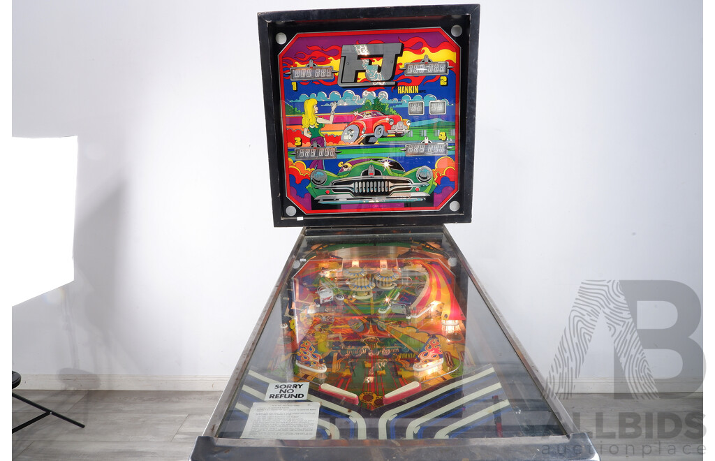 Vintage FJ Holden PinBall Machine