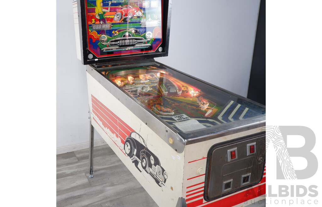 Vintage FJ Holden PinBall Machine